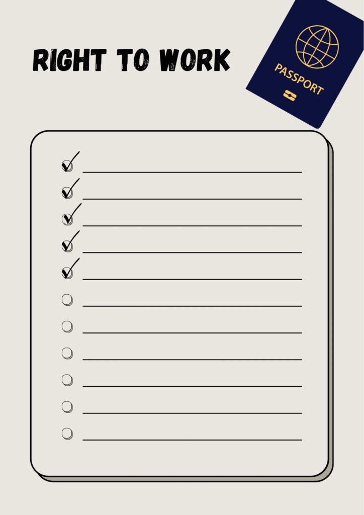 Right To Work Checklist